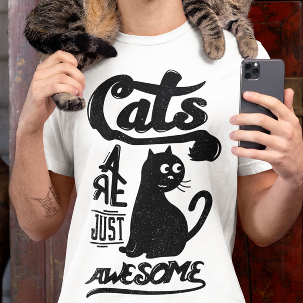 T-Shirt Cats are just awesome