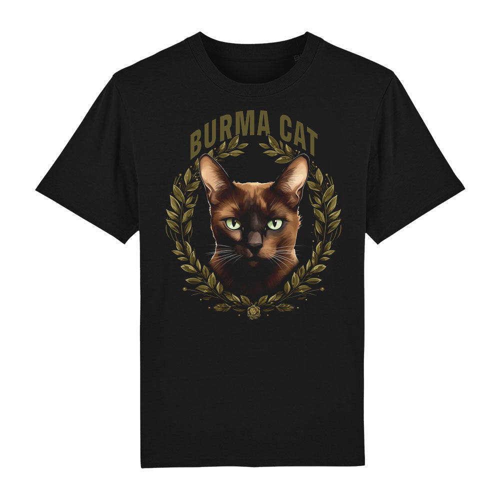 T-shirt Burma Cat black