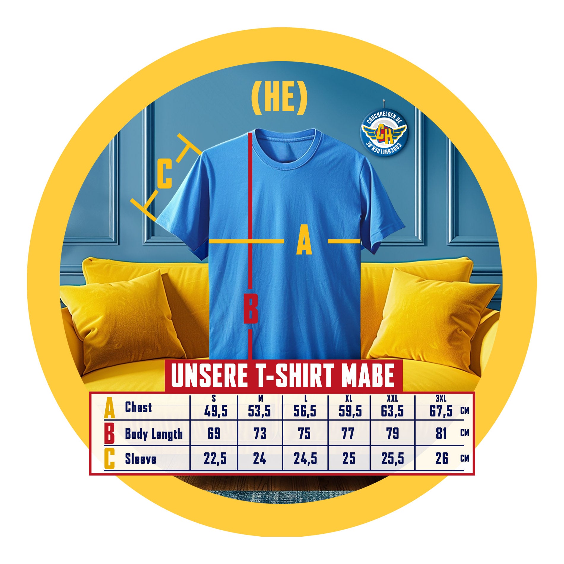 T-Shirt Sei eine Möwe