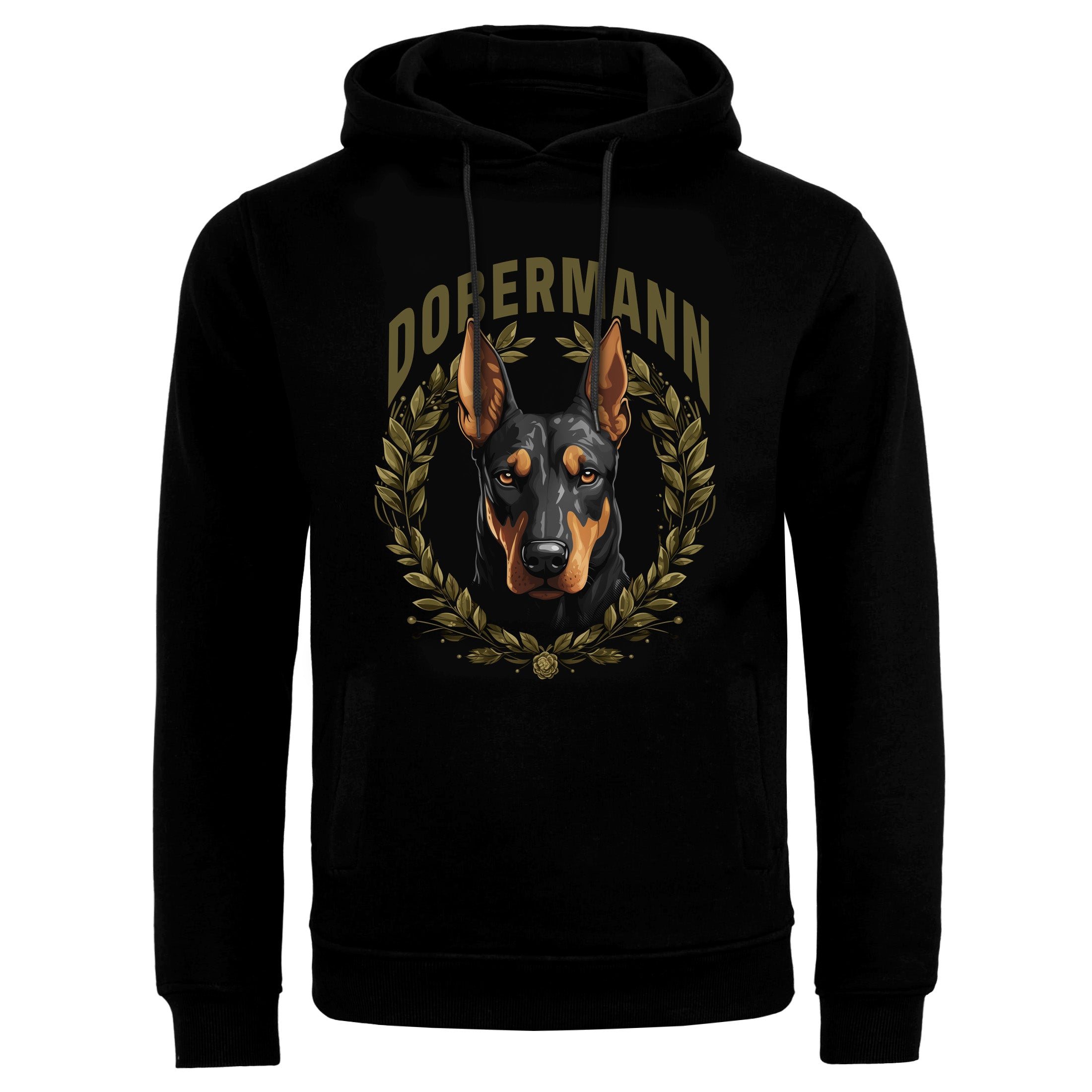 Hoodie Dobermann black