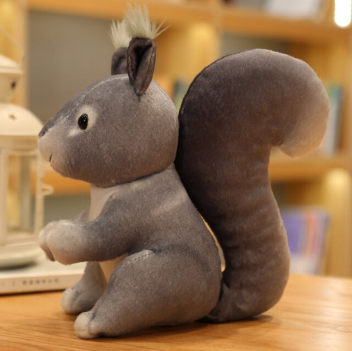 Eichhörnchen Kuscheltier - 25 cm Plüschtier für Kinder süßes Stofftier