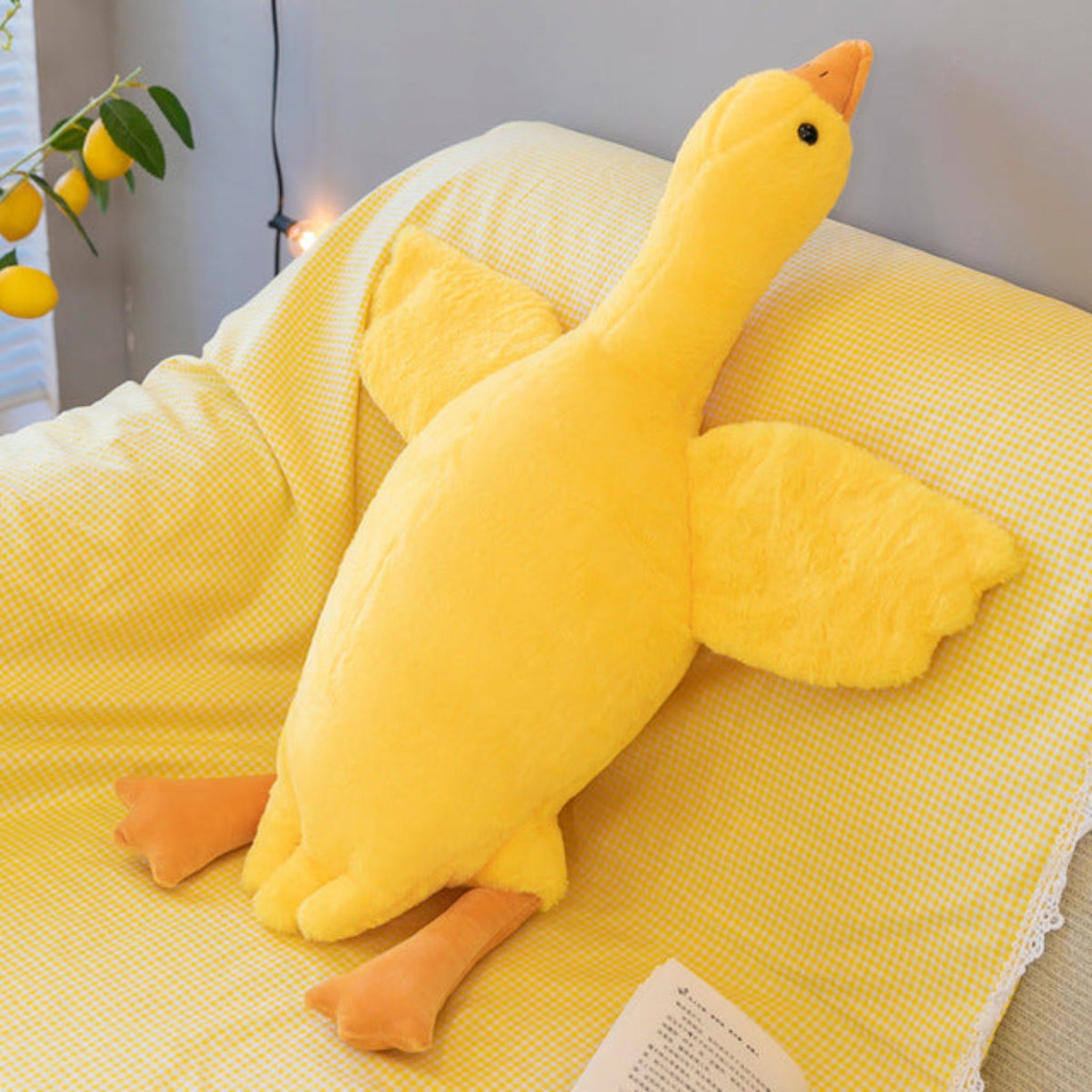 Gans Kuscheltier - 40 cm Ente Plüschtier weiches Gänse Stofftier