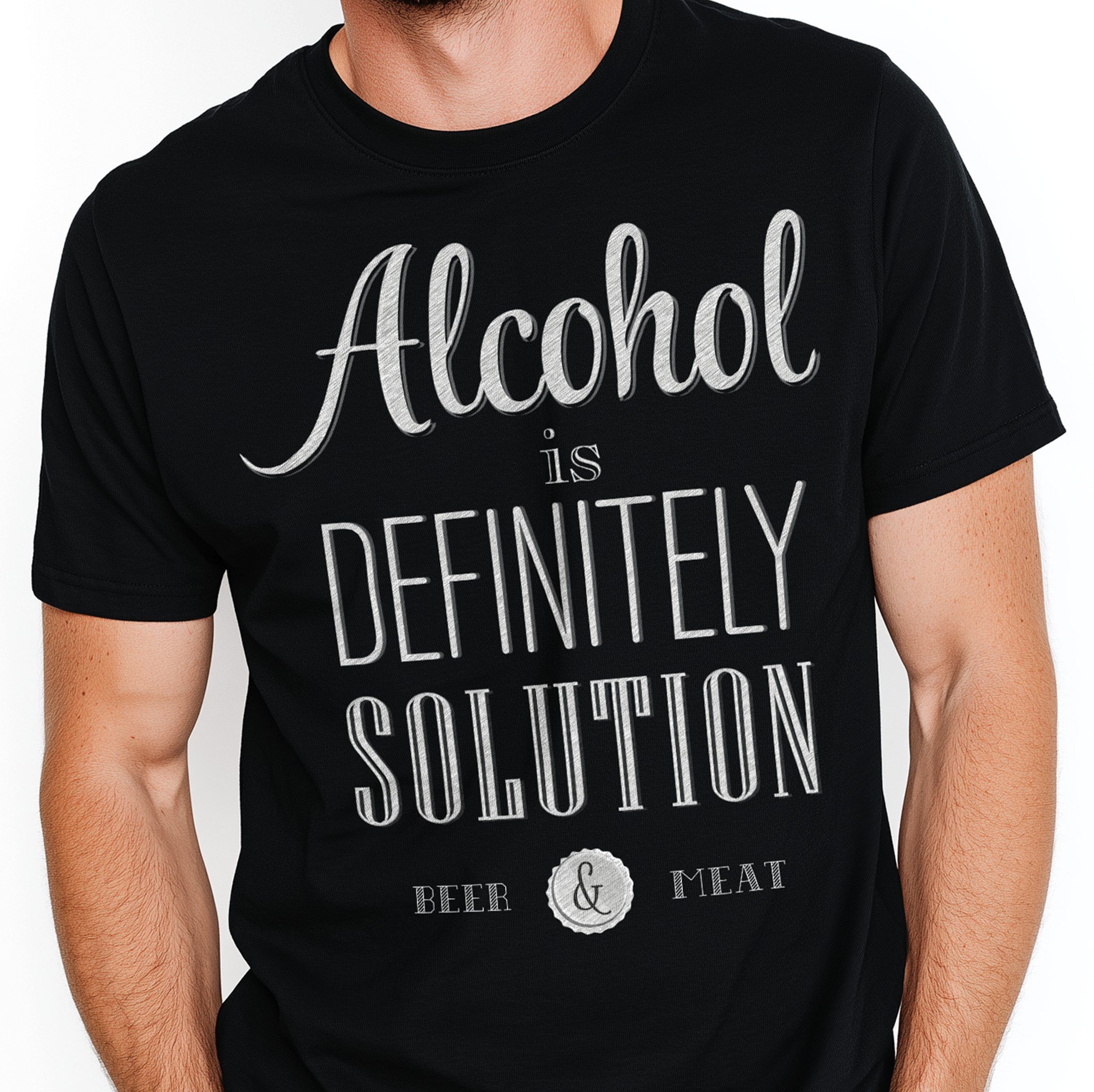 T-Shirt Alcohol is a Solution
