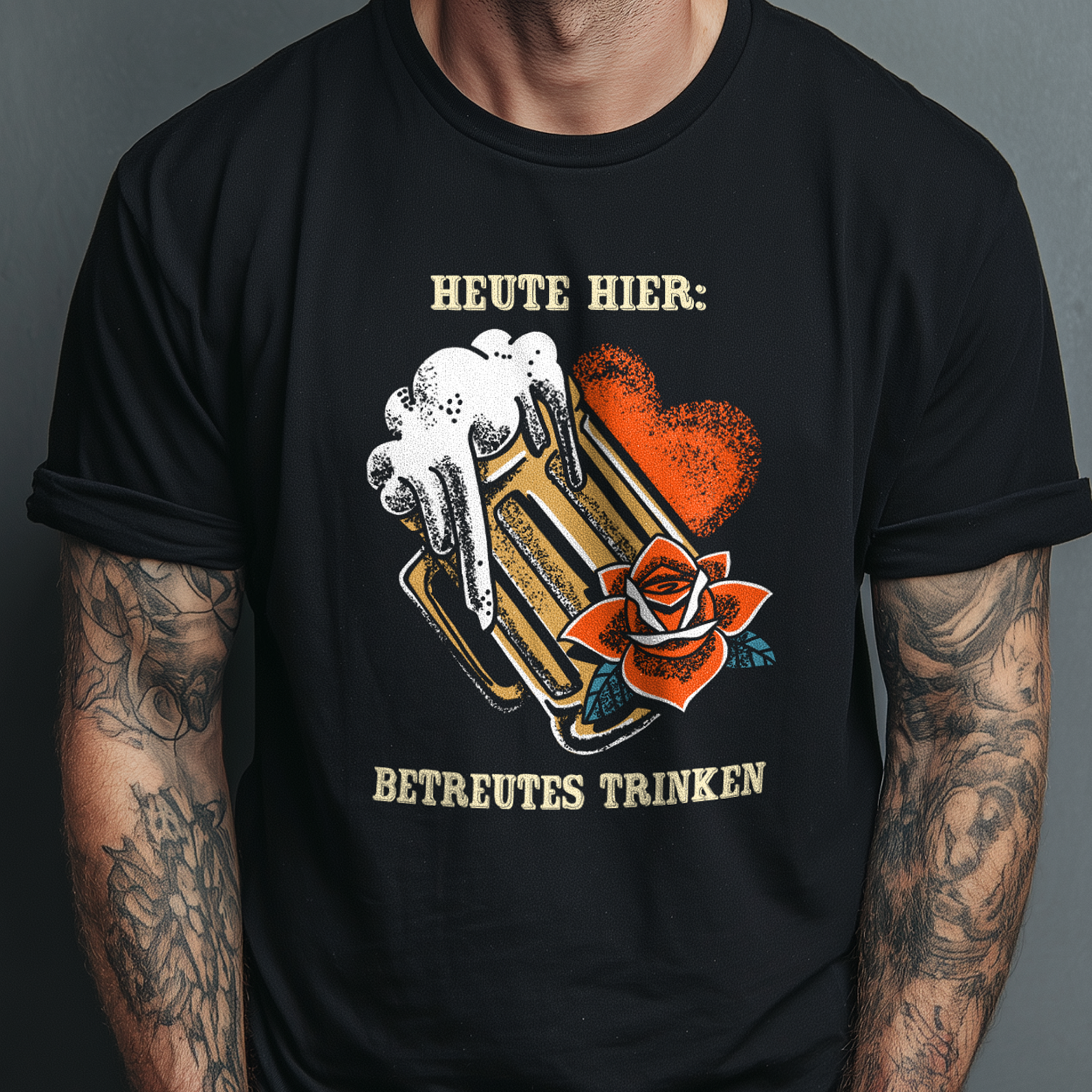 T-Shirt Betreutes Trinken