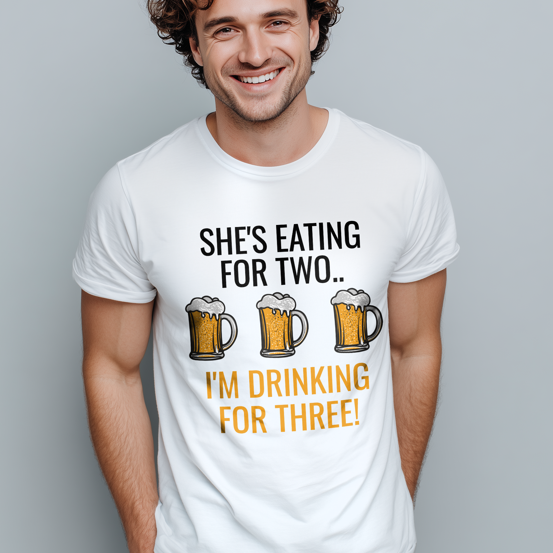 T-Shirt Drinking for Three