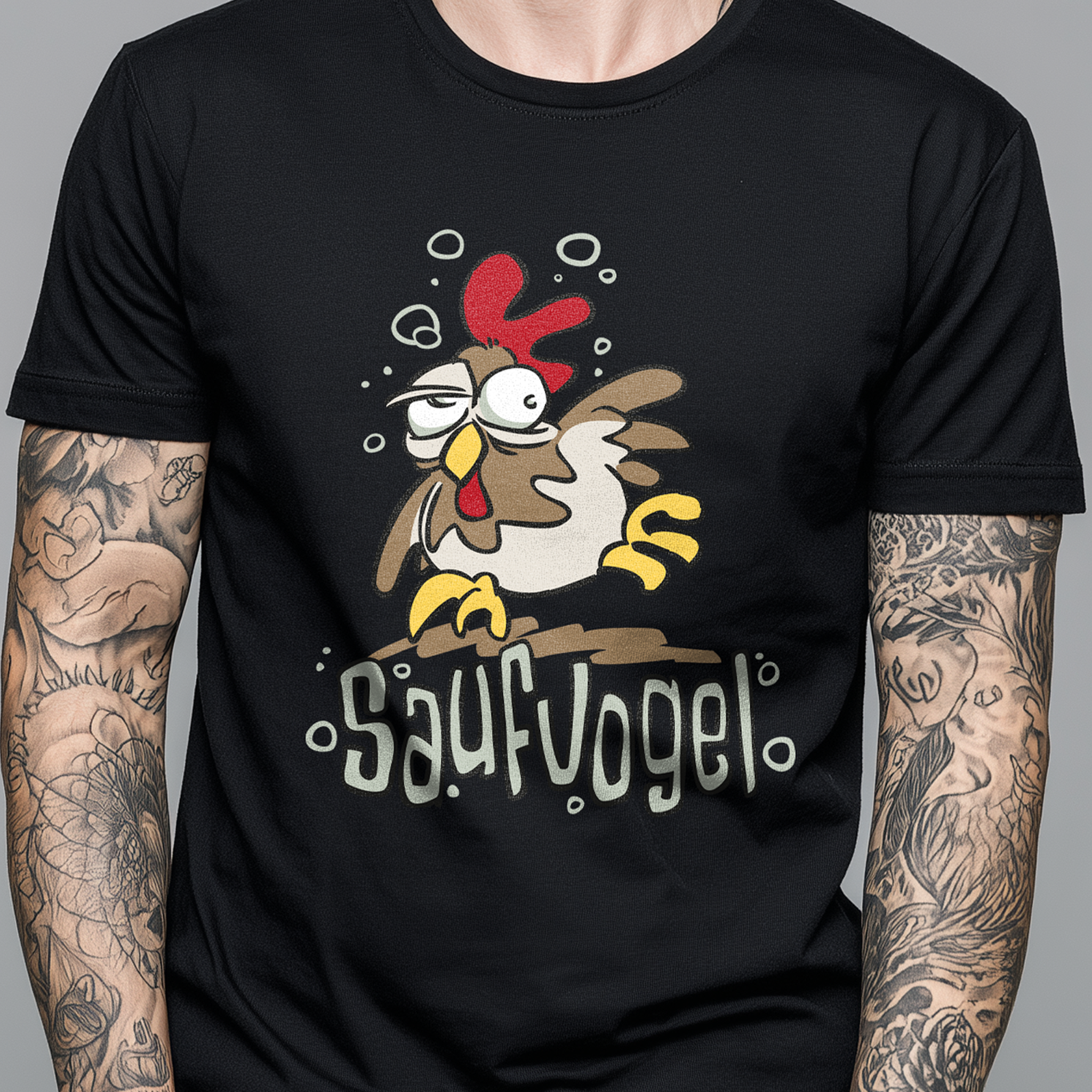 T-Shirt Saufvogel