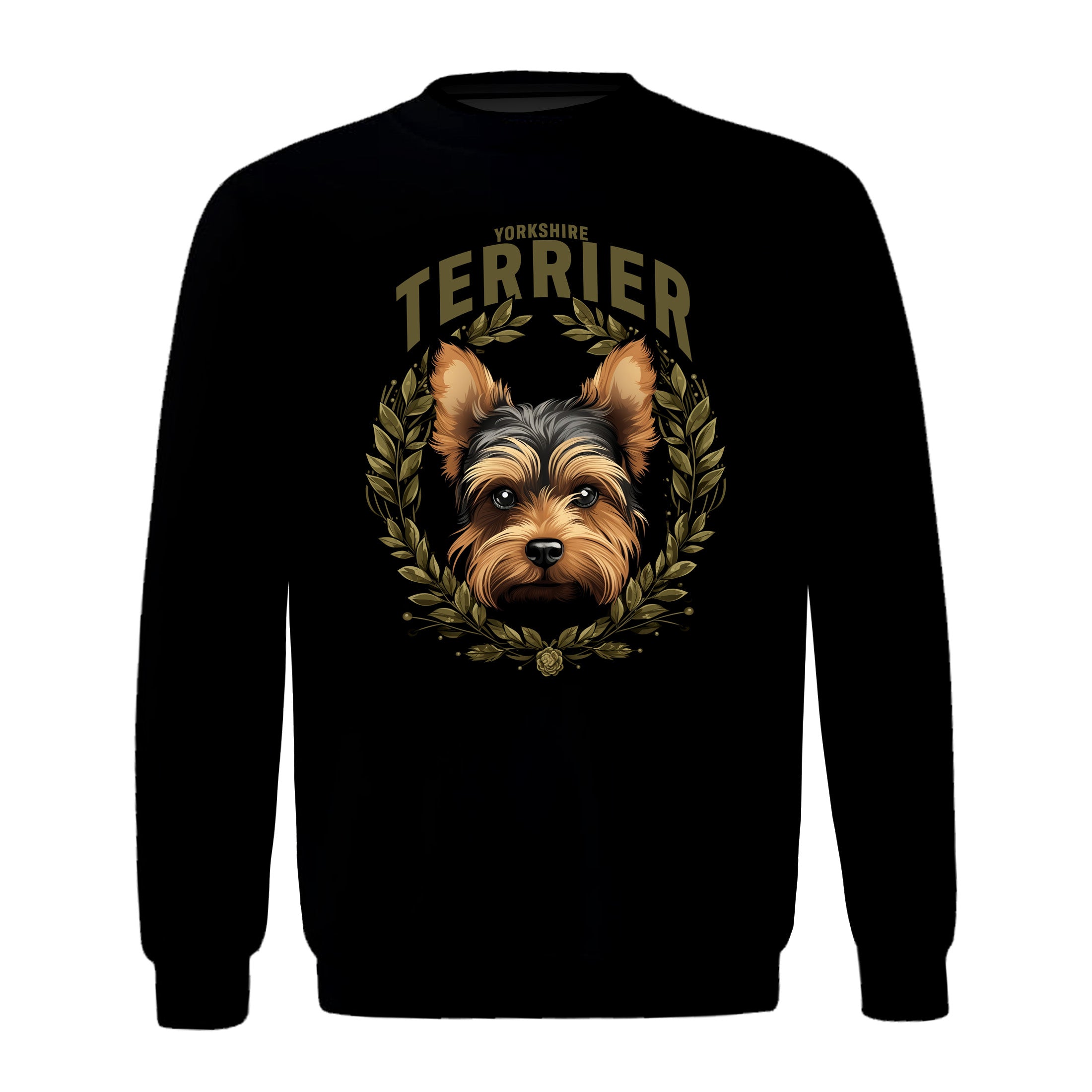 Yorkshire Terrier sweatshirt black