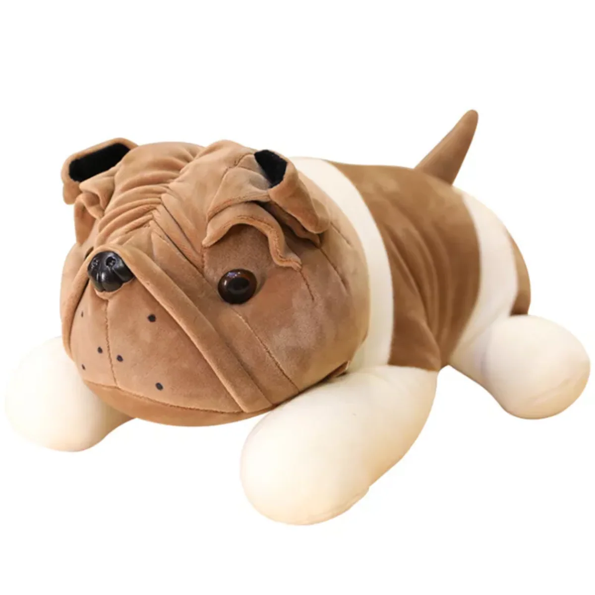 Bulldogge Kuscheltier - 25cm süßes weiches Plüschtier Hund Bulldog