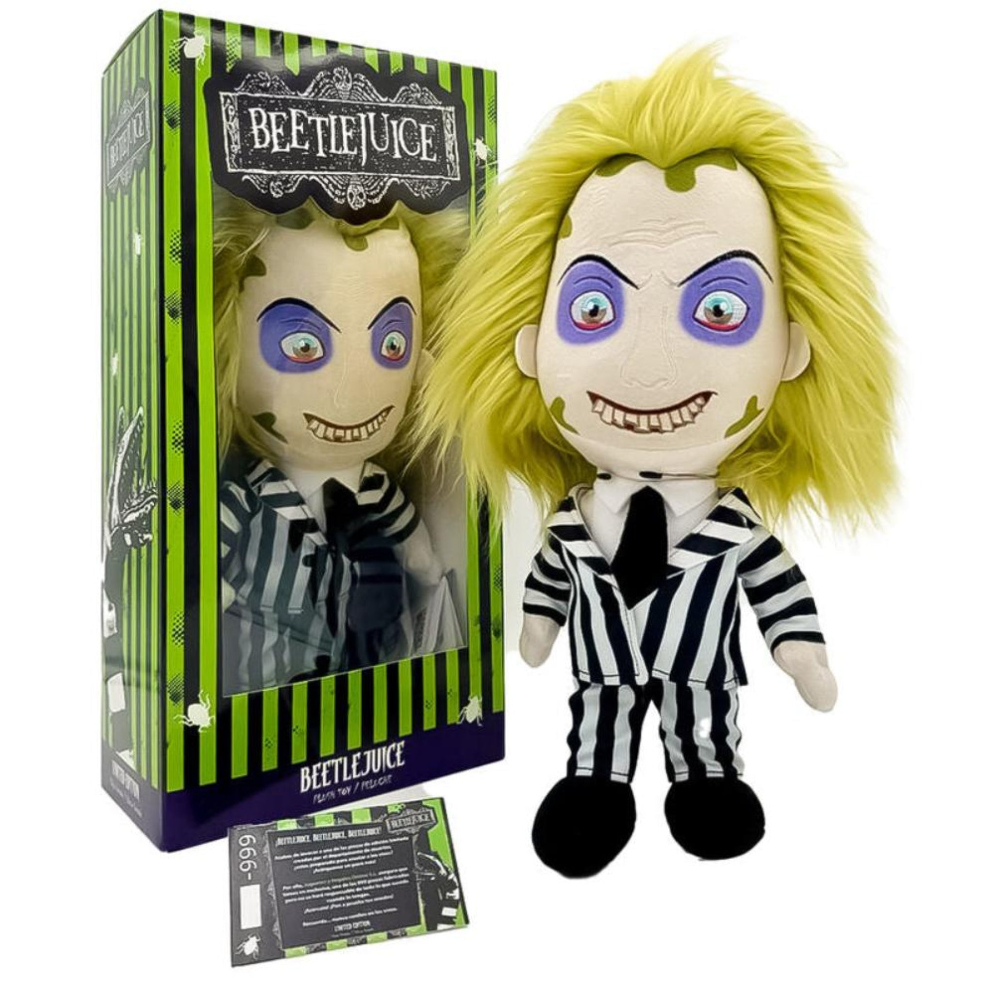 Beetlejuice Kuscheltier Horror - 40 cm Plüschtier Limitiert Stofftier