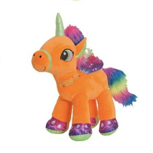 Einhorn Kinder Kuscheltier - 25 cm Plüschtier Mädchen Stofftier