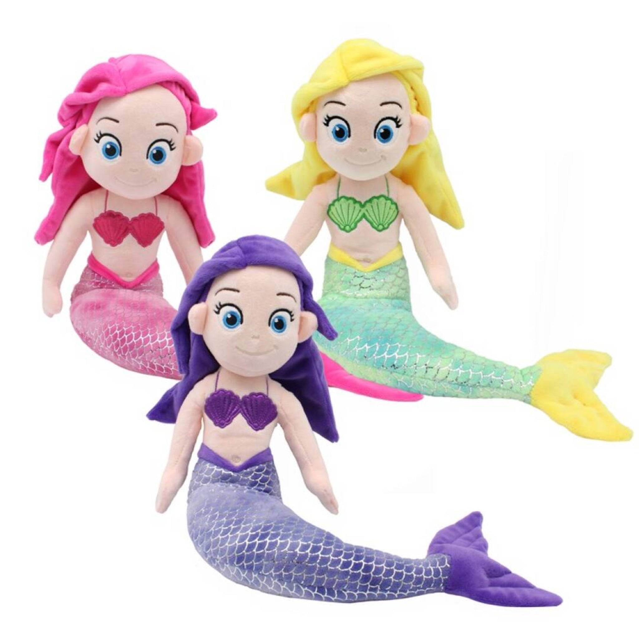 Meerjungfrau Kuscheltier - Mermaid Plüschtier Stofftier