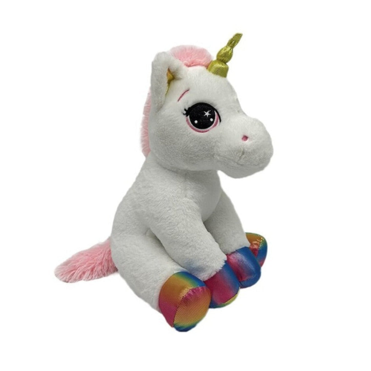 Süßes Einhorn Kuscheltier Regenbogen - 20 cm Plüschtier Stofftier