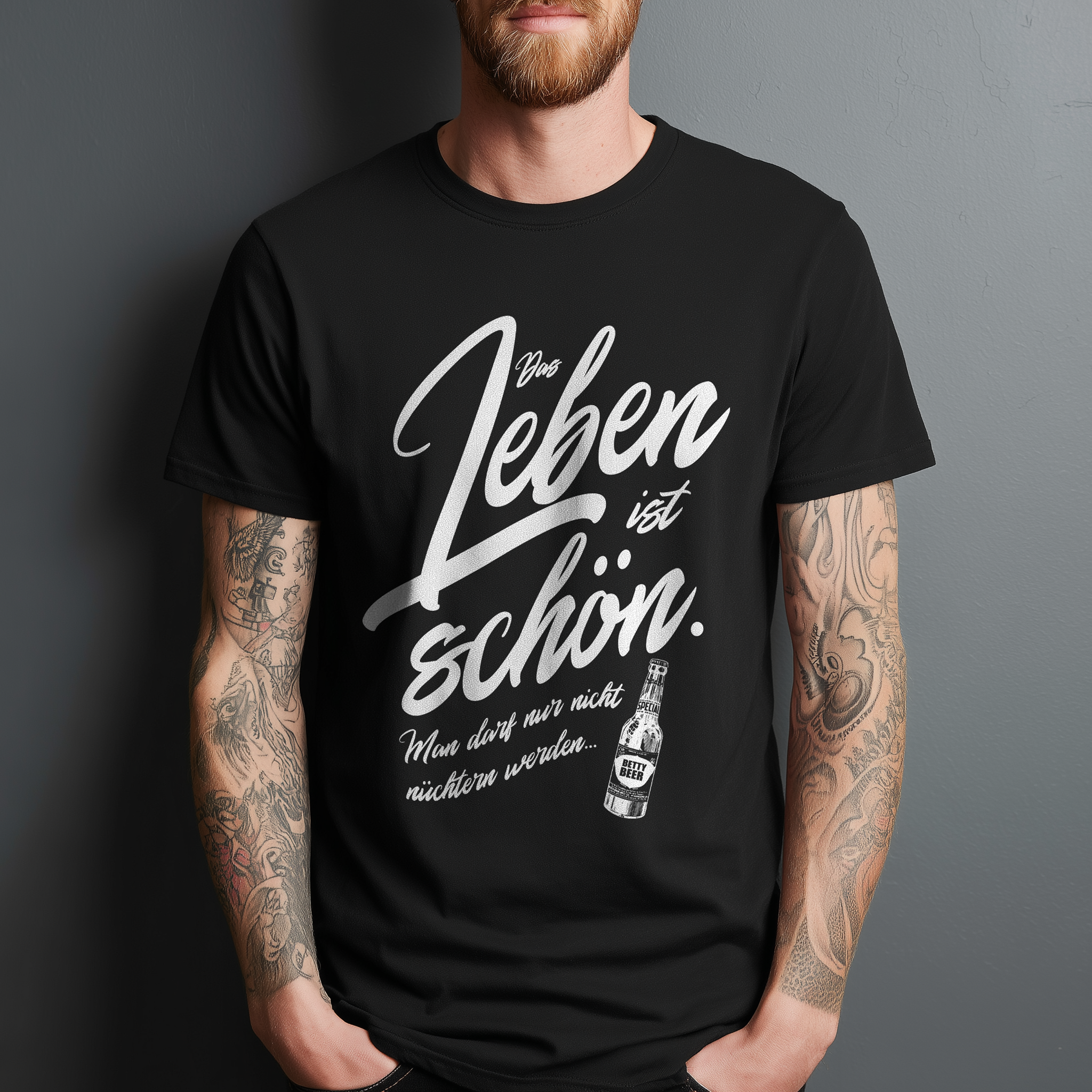 T-Shirt Das Leben ist schön