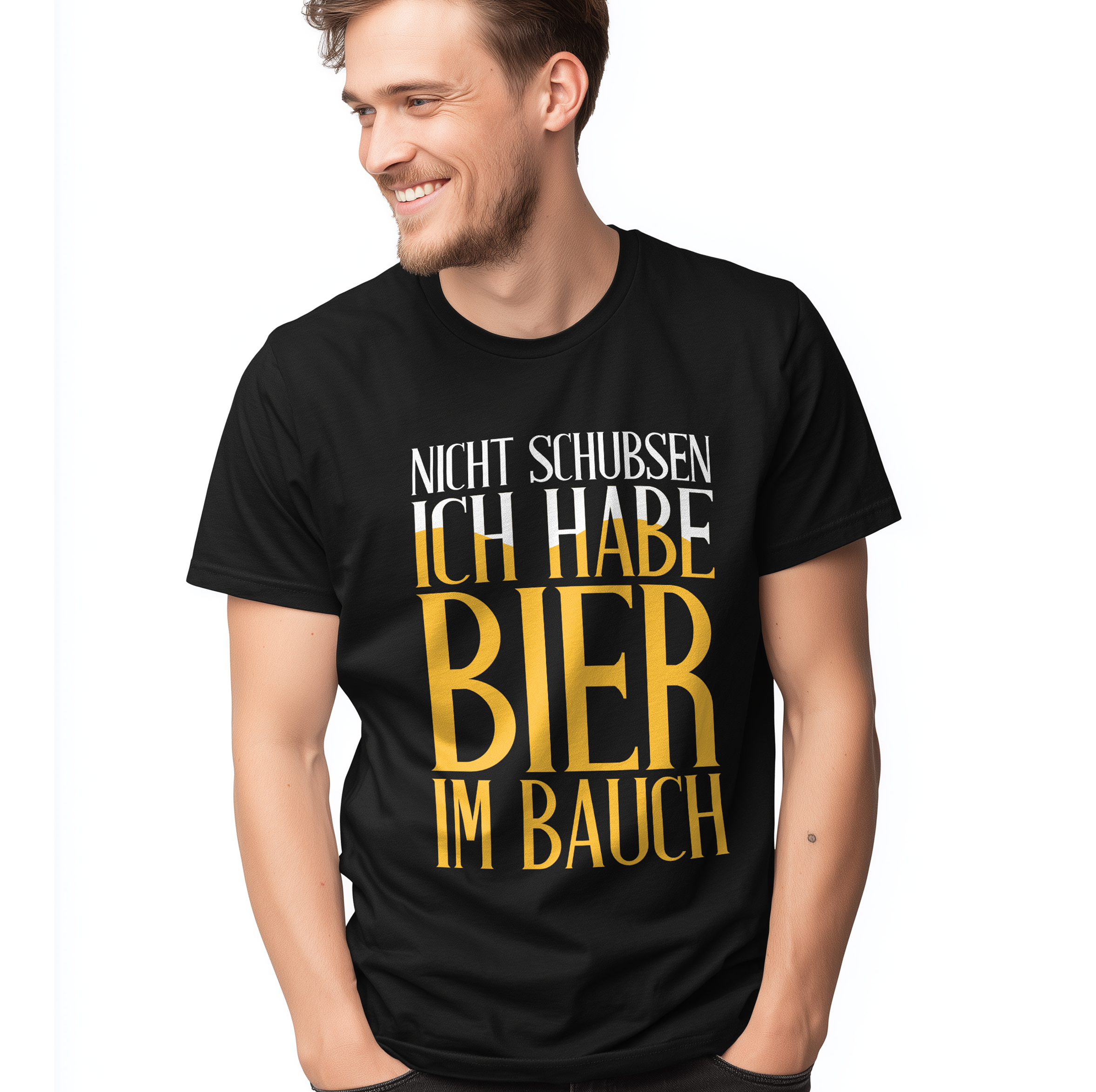 T-Shirt Nicht schubsen