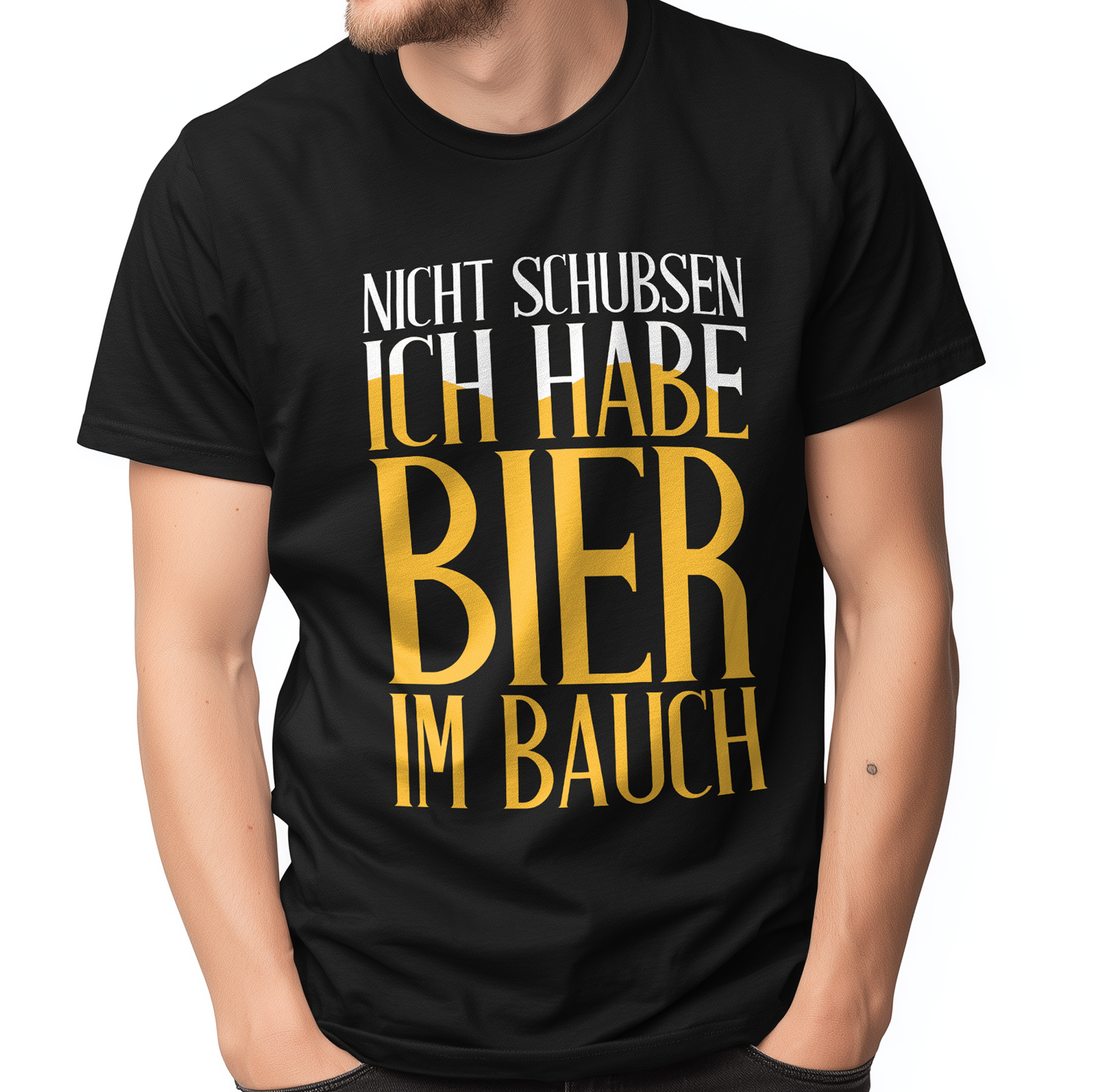 T-Shirt Nicht schubsen