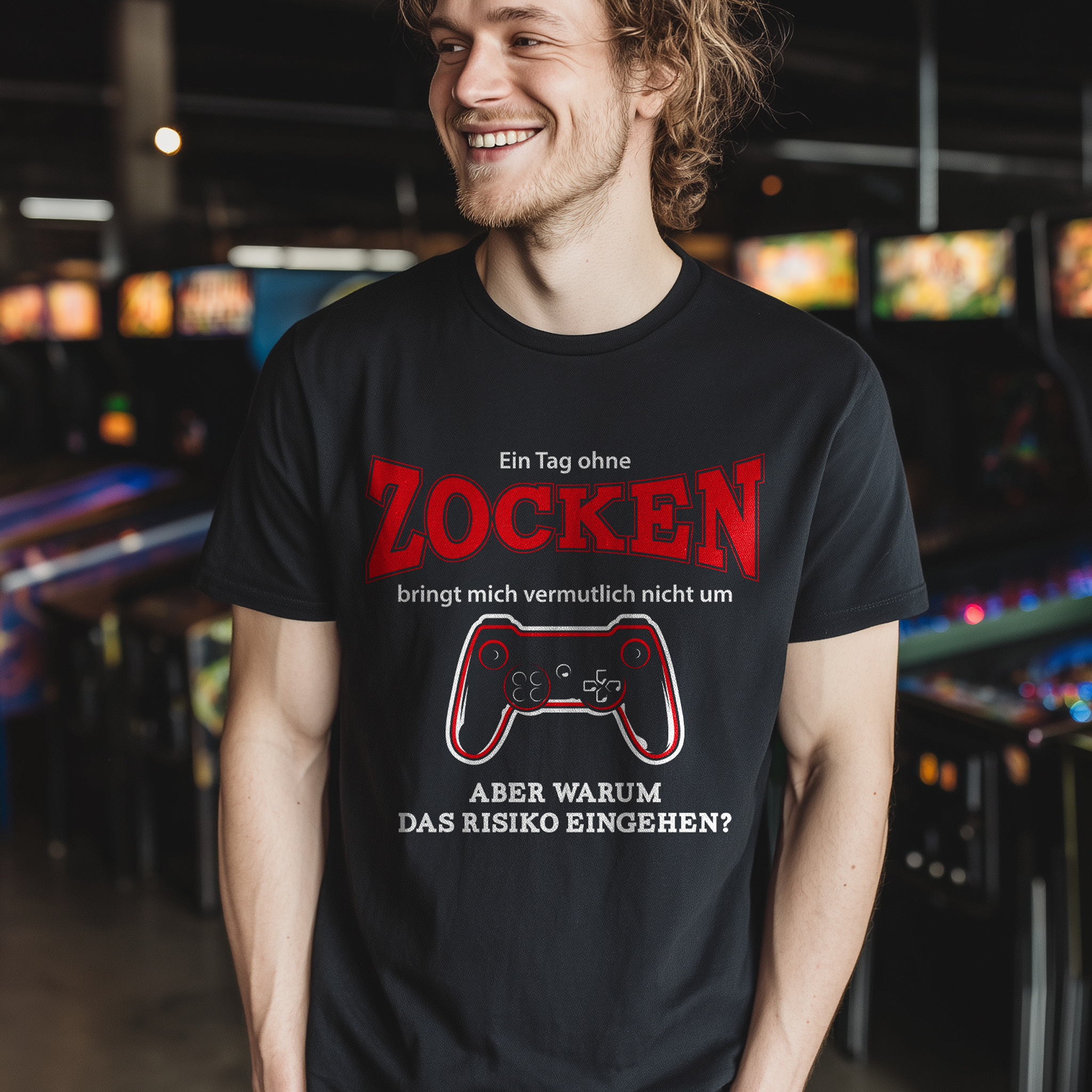 T-Shirt Ein Tag ohne Zocken