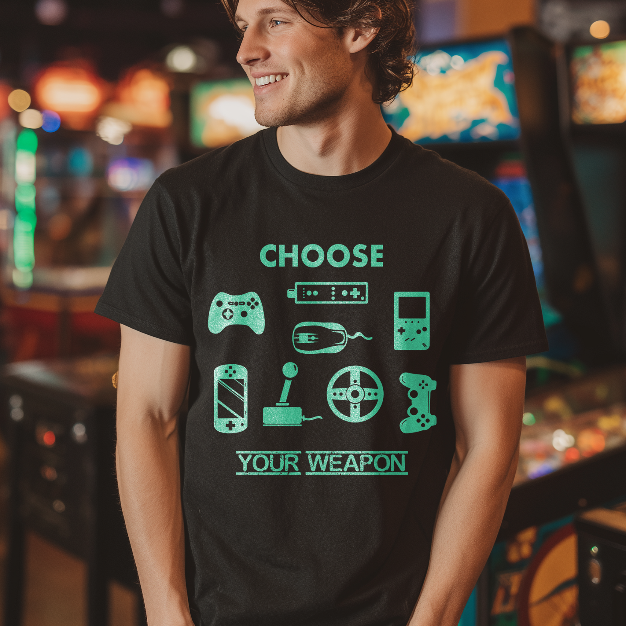 T-Shirt Choose your Weapon