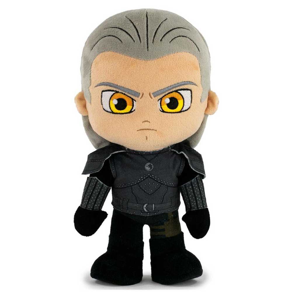 The Witcher Geralt Kuscheltier - 28 cm Hexer Plüschtier Stofftier